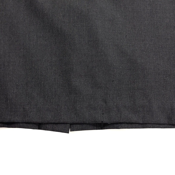 Morgane Le Fay Women’s Size Large Dark Grey 100% Wool Made in USA Pencil Skirt - Picture 4 of 12